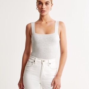 Abercrombie & fitch double lined cotton bodysuit